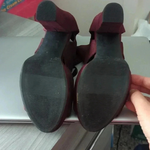 Report women's open toe heels booties - Picture 5 of 6